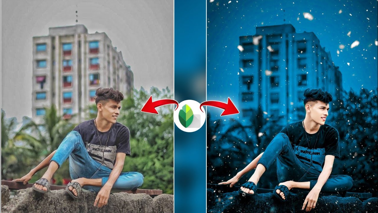 Snapseed Moody Blue Photo Editing | Snapseed Blue Color Editing Tutorial Snapseed Editing