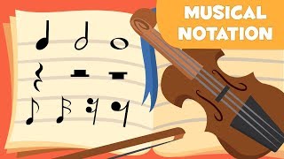 Musical Notation  Educational Videos about Music for kids