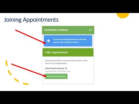 Parents Evening Guide to Video Appointnents 1
