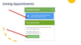 Parents Evening Guide to Video Appointnents 1
