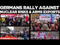 MUNICH RALLIES: Hundreds Protest German Rearmament And Arms Supplies At Annual Easter March
