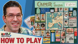 Caper: Europe  How To Play