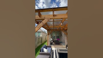 SkyPoly Pergola and Patio Covers! Let light through! #pergola #patiocover #pooldesign #patio