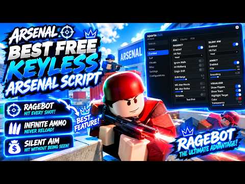 [FREE] The BEST Arsenal Script (Ragebot, Wallbang, Silent Aim + More!)
