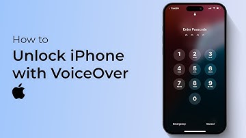 How to Unlock Your iPhone with Voiceover?