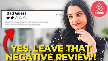 Exact Steps for Leaving a Negative Airbnb Guest Review