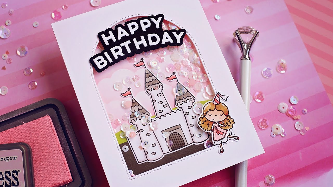 Happy Birthday Shaker Card with Ashley Tucker