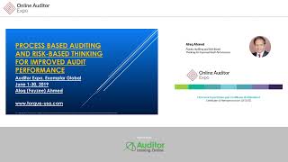Process Based Auditing and Risk Based Thinking for Improved Audit Performance