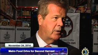 Mayor Karl Dean Support Second Harvest Food Bank of Middle Tennessee