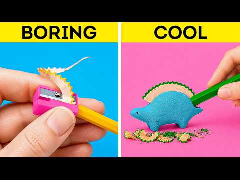 ¡Dale Vida a tus Útiles Escolares! ✨ Manualidades Creativas y Gadgets Divertidos