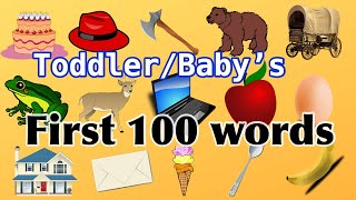 Toddler/Baby's first 100 words- Identify and learn to say household items, foods, animals and more screenshot 3