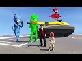 GTA 5 Tank Parkuru! Pijamaskeliler ve Örümcek Takımı Dev Parkurda Uçuyor 🚀