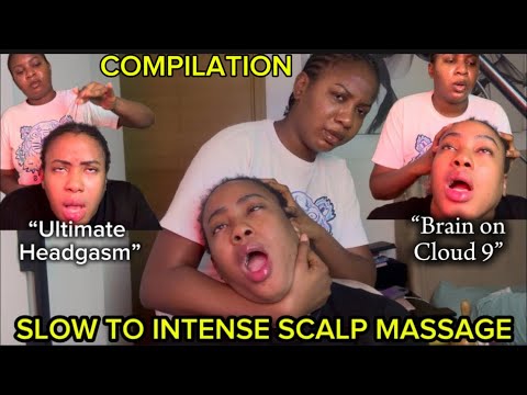 ASMR FAST & INTENSE AGGRESSIVE BIG BRAIDS SCALP SCRATCH/EXTREME HAIR PULLING FT @Francesasmr1 
