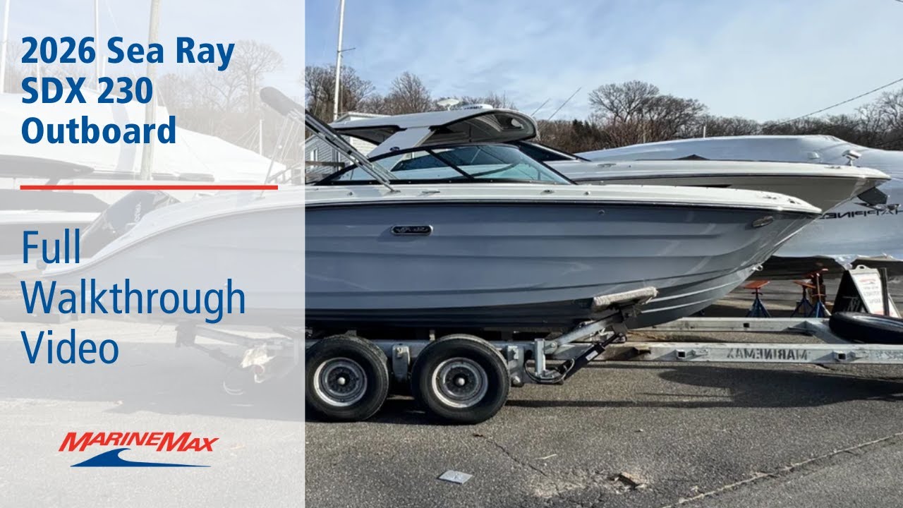 2026 Sea Ray SDX 230 Outboard For Sale at MarineMax Huntington, NY