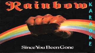 Video thumbnail of "Rainbow - Since You Been Gone ( HD Studio Quality Backing Track)"