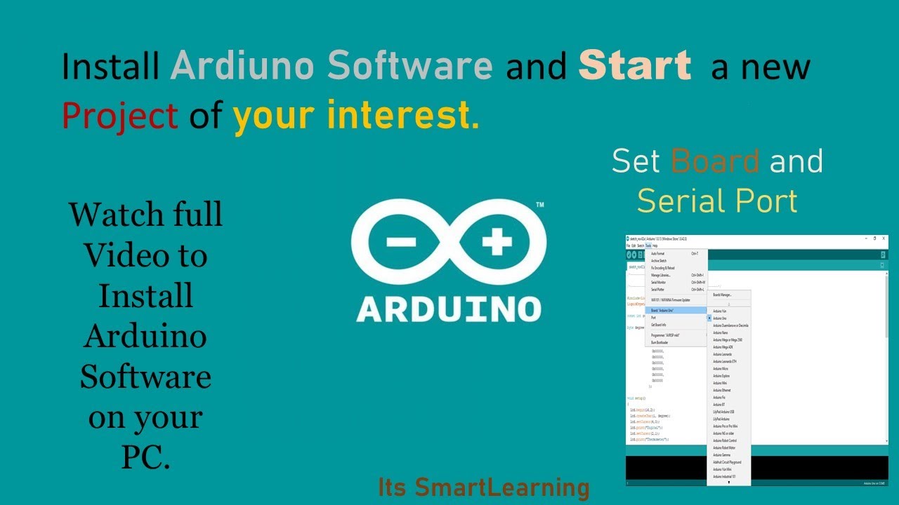 how to install arduino software on windows 10 | arduino uno - YouTube