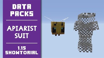 Apiarist Suit [Data Pack] - Showcase/Tutorial - Minecraft 1.15