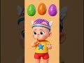 Dinosaur Eggs Surprise! | Learn Colors for Kids