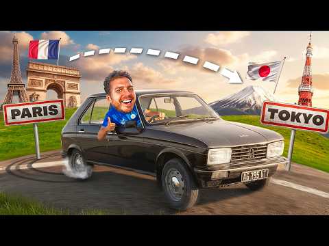 Je fais Paris-Tokyo en voiture, déjà 10 000km !