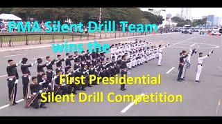 PMA Silent Drill Team wins the 1st Presidential Silent Drill Competition