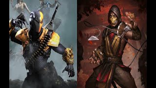 M.U.G.E.N deathstroke vs scorpion com vs com