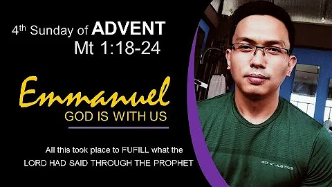 4th Sunday of ADVENT / Mt1:18-24