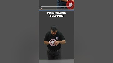 PURE ROLLING & SLIPPING#rolling #physics #experiment #experimentscience #rotation #physicsexperiment