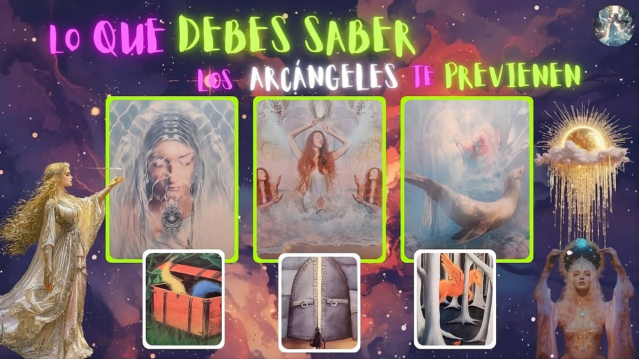 LO QUE DEBES SABER Los ARCÁNGELES TE PREVIENEN Tarot Interactivo - YouTube