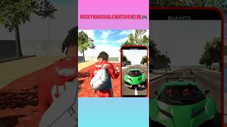 Rocky Bhai Chale Cricket Khelne? 😱🏏 | Indian Bikes Driving 3D #shorts #shortsfeed #youtubeshorts