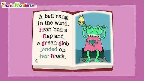 Level 2 - Video 10.8 Blends Story ~ PhonicsMonsters.com