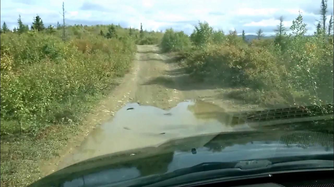 Steese Highway Mile 57 road YouTube