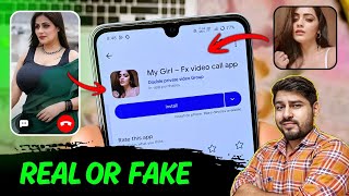 My Girl - Fx Video Call App Review 🤑 My girl app real or fake 😞 My Girl Video Calling app | screenshot 1