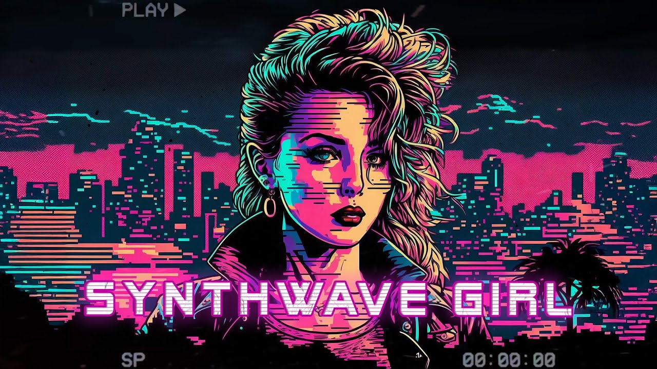 Synthwave Girl Mix | Retro Music for Chill Vibes 