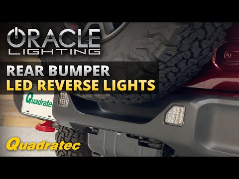 Oracle Rear Bumper LED Reverse Lights for Jeep Wrangler JL Review & Install