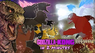 Godzilla x Kong in 2 Minutes