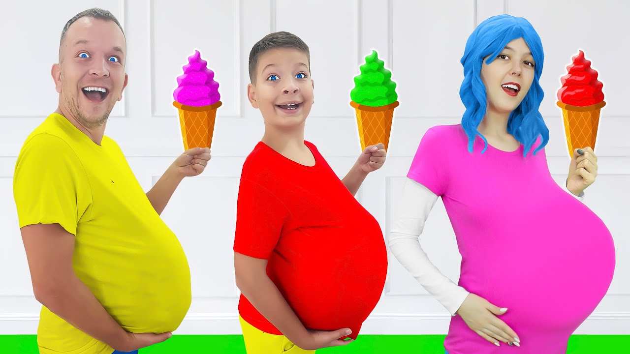 Too much Ice Cream! - Songs for Kids about Healthy Food