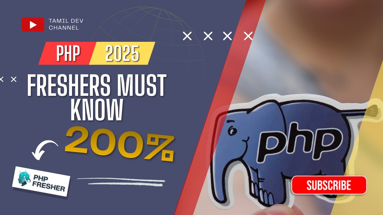 PHP Interview Questions 2025 – Freshers Must Know | Tamil