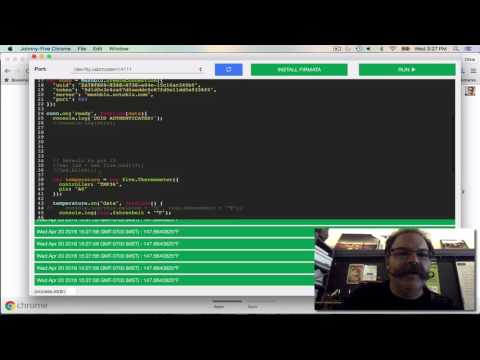 Johnny-Five + ChromeBots + Octoblu = IoT NodeBots