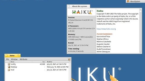 Haiku OS, my honest opinion