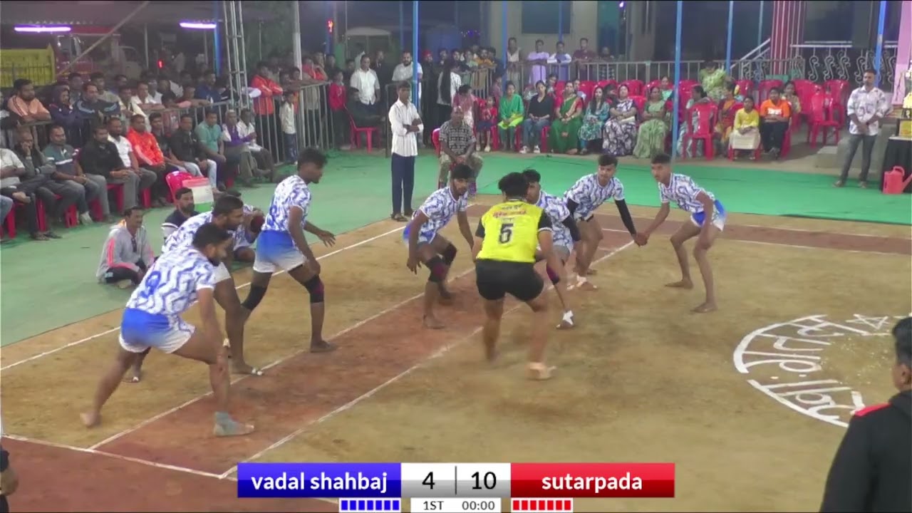 कमलेश्वर सुतारपाडा VS  वादळ  शहाबाज श्री शिवाई क्रिडा मंडळ बांधण स्वर्गीय सिकंदर केळकर स्मृती चषक