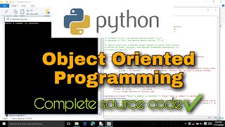 Python Object Oriented Programming. Number converts to minutes and hours. Complete Source Code.