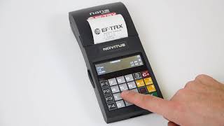 Jak sprzedawać na kasie fiskalnej? | Novitus Nano Online – przykładowa sprzedaż