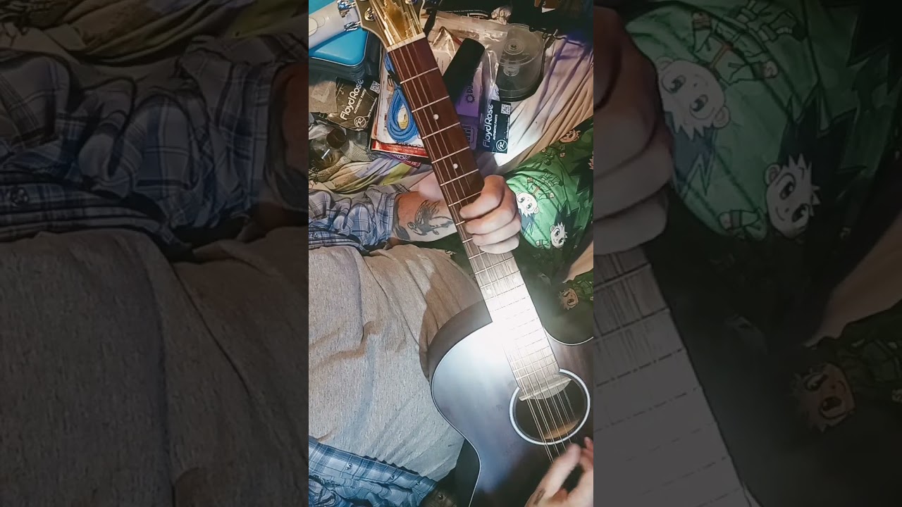 12 string D'Angelico   ... early morning.   no sleep. 