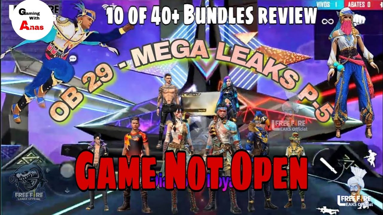 After OB29 Update New Items /Game Not Open 😭/Leaks And Update