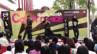 100328 Eternal Rhythm [cover TVXQ] @Soul Mania Final Round - Iyah + Triangle.MPG