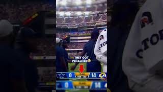 CeeDee lamb got pummeled by a ref😭