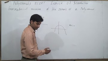 Look at the graphs in Fig. 2.9 given below. Each is the graph of y = p(x), where p(x) is a