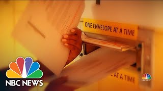 Tossed Ballots Raise Concerns As Voters Mail In Their Ballots | NBC Nightly News