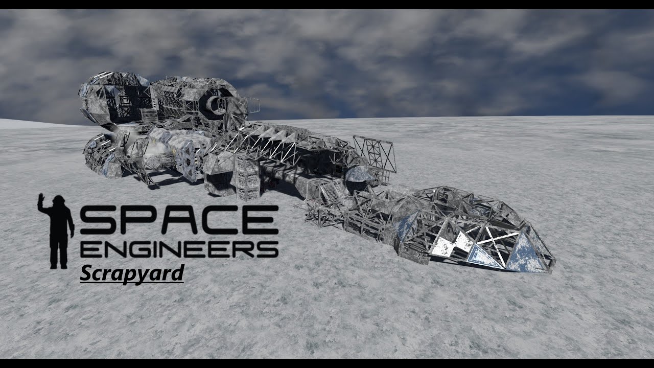 Echoes of the Forgotten Fleet: A Space Engineers Scrapyard Adventure No ...