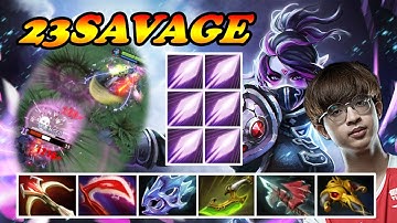 23Savage Templar Assassin very fast attack speed build | Giveaway | Dota 2 Pro Gameplay